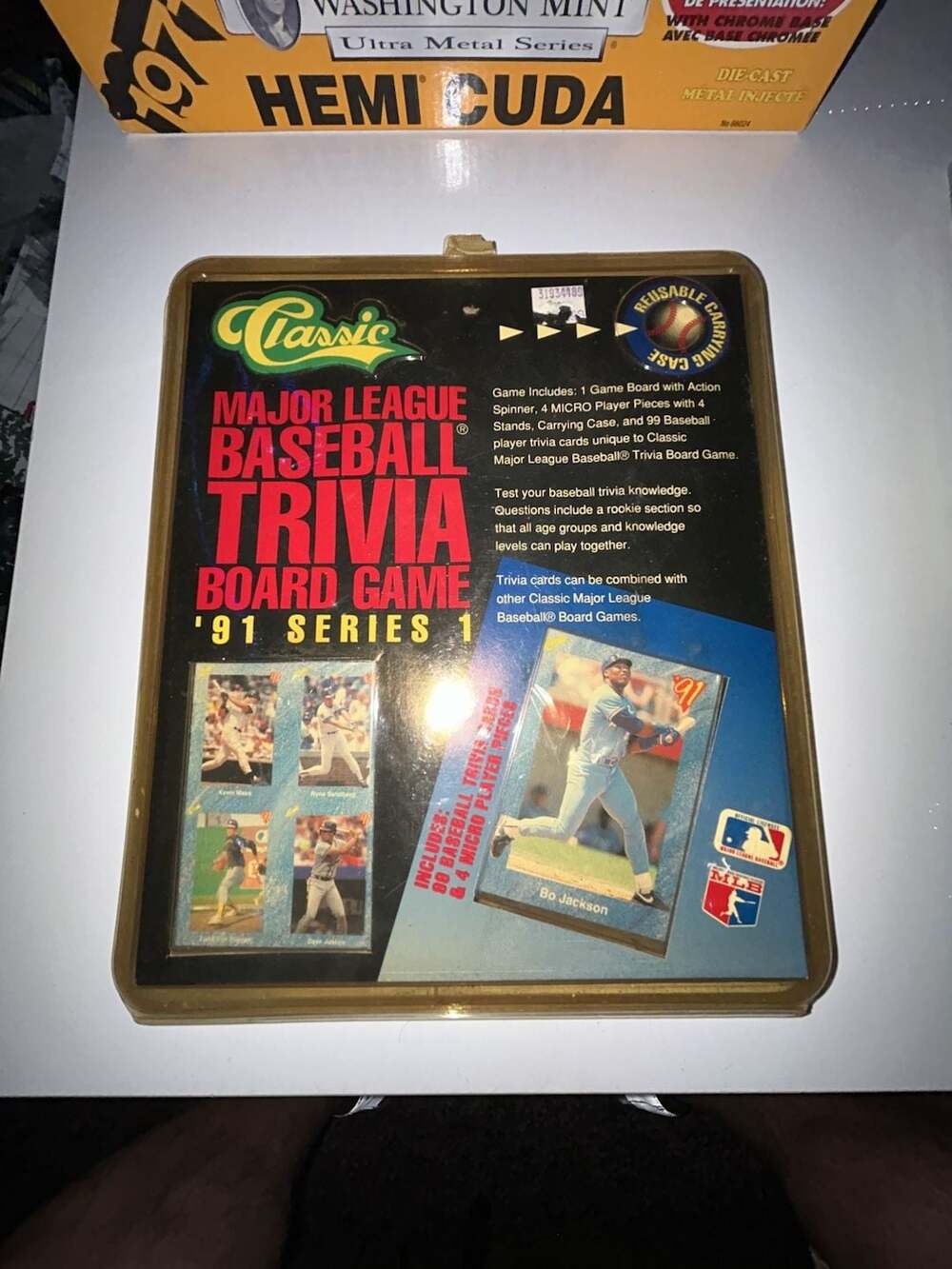 Classic Major League Baseball Trivia Board Game 91 Series 1